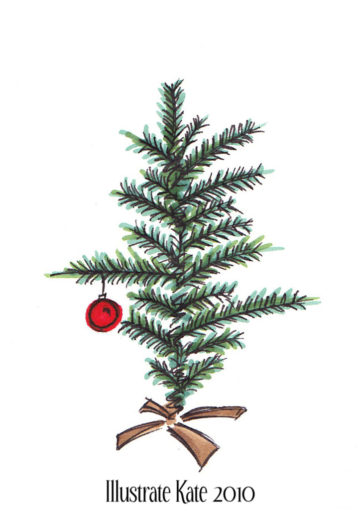 free clip art charlie brown christmas tree - photo #19